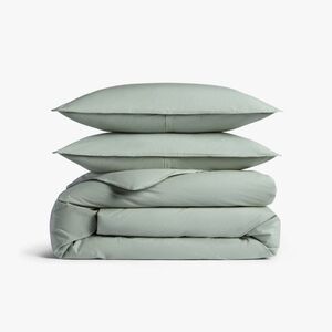 Parachute - King/California King Casual Organic Cotton Duvet C Jade